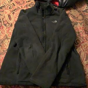 Black on black North Face Jacket Used Need Gone